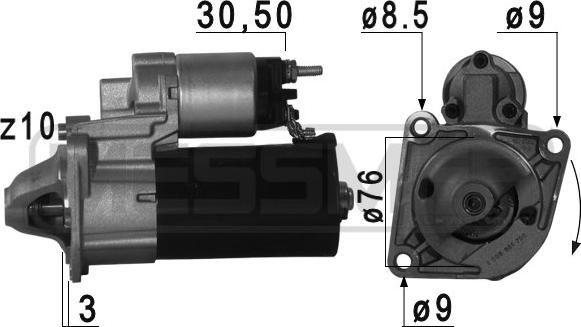 Wilmink Group WG2013322 - Стартер mashina-shop.ru