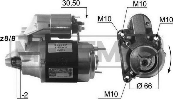 Wilmink Group WG2012936 - Стартер mashina-shop.ru