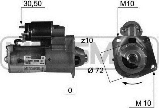 Wilmink Group WG2012971 - Стартер mashina-shop.ru