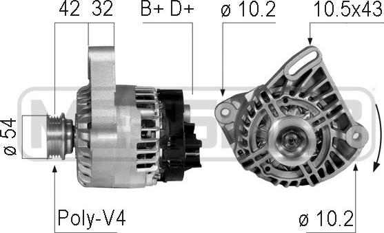 Wilmink Group WG2012219 - Генератор mashina-shop.ru