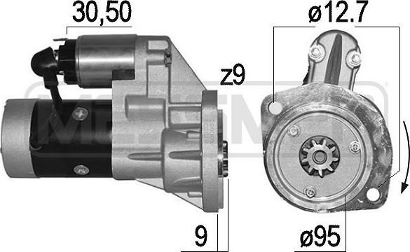 Wilmink Group WG2150979 - Стартер mashina-shop.ru