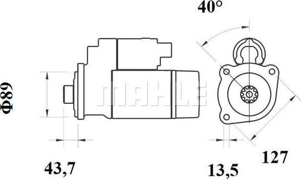 Wilmink Group WG2203438 - Стартер mashina-shop.ru