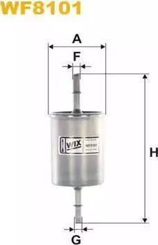 Febi Bilstein 17634 - Топливный фильтр mashina-shop.ru