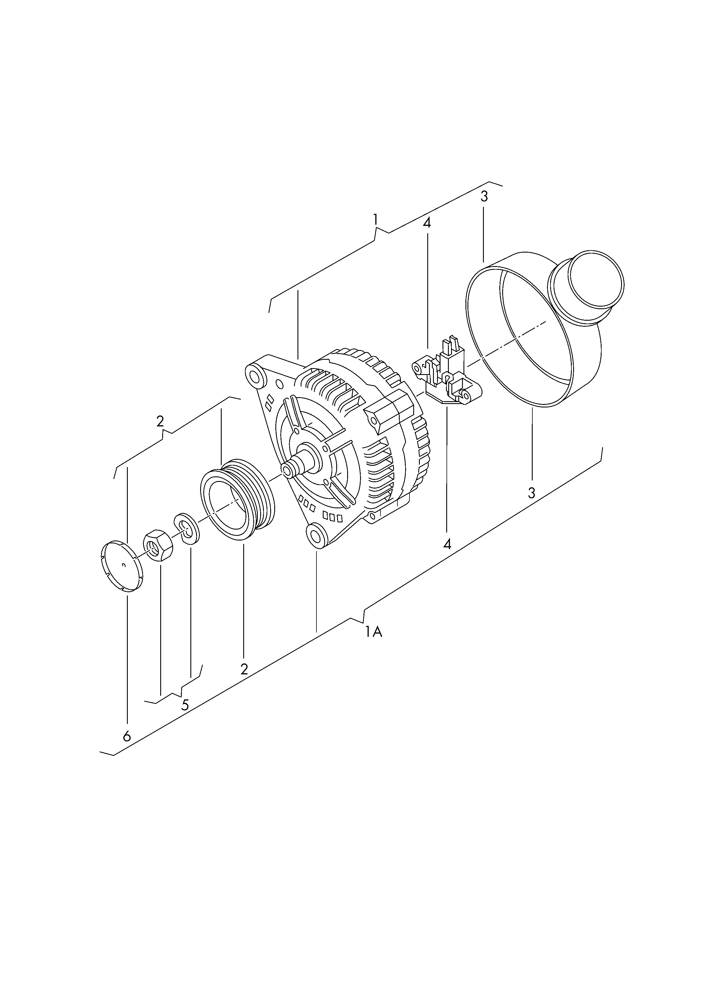 HC-Parts CA1841IR - Генератор mashina-shop.ru