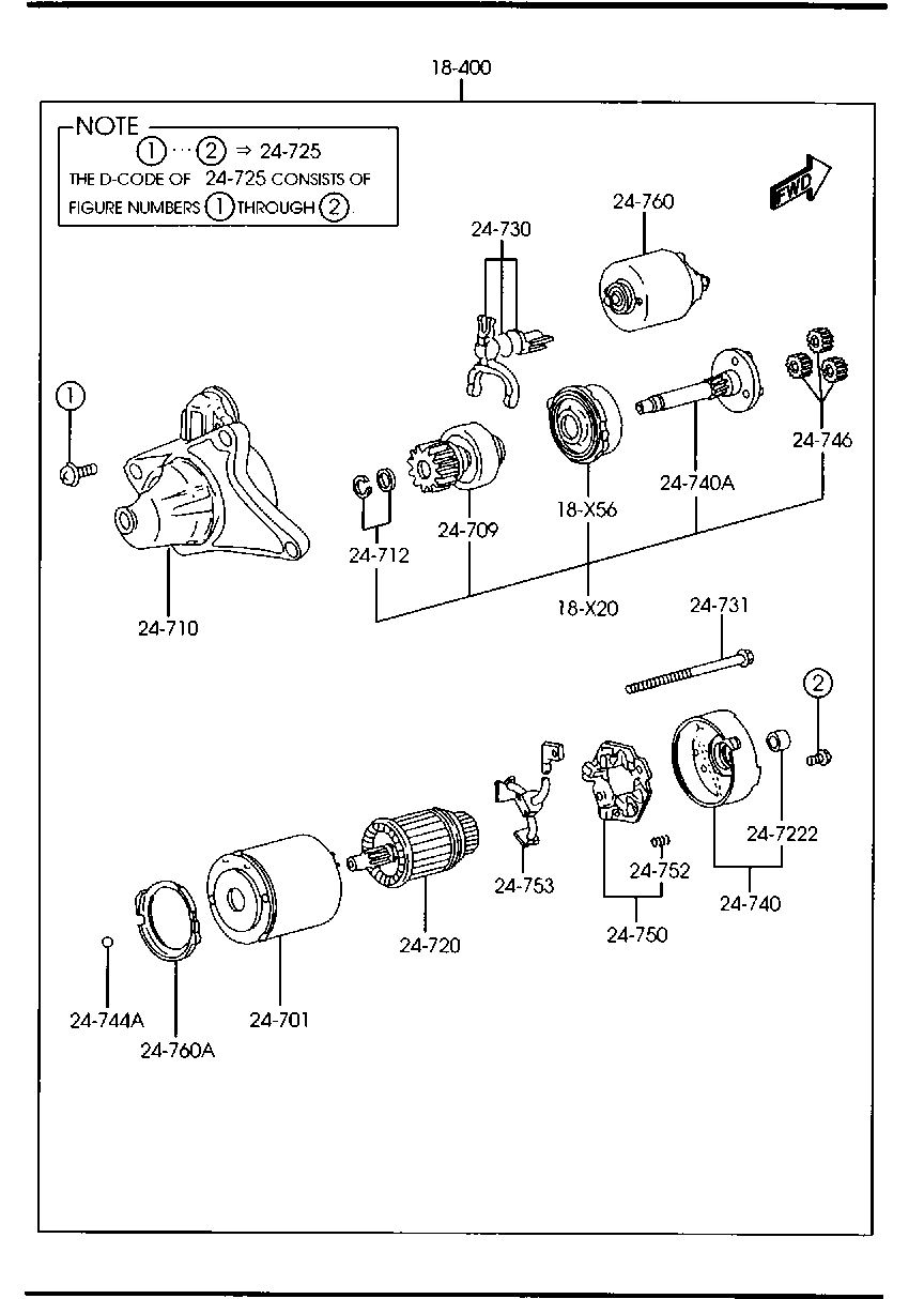 Blue Print ADM51240 - Стартер mashina-shop.ru