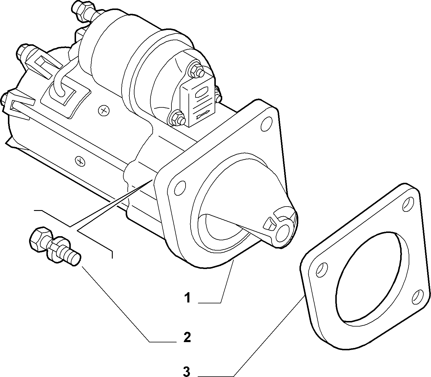 Denso DSN579 - Стартер mashina-shop.ru