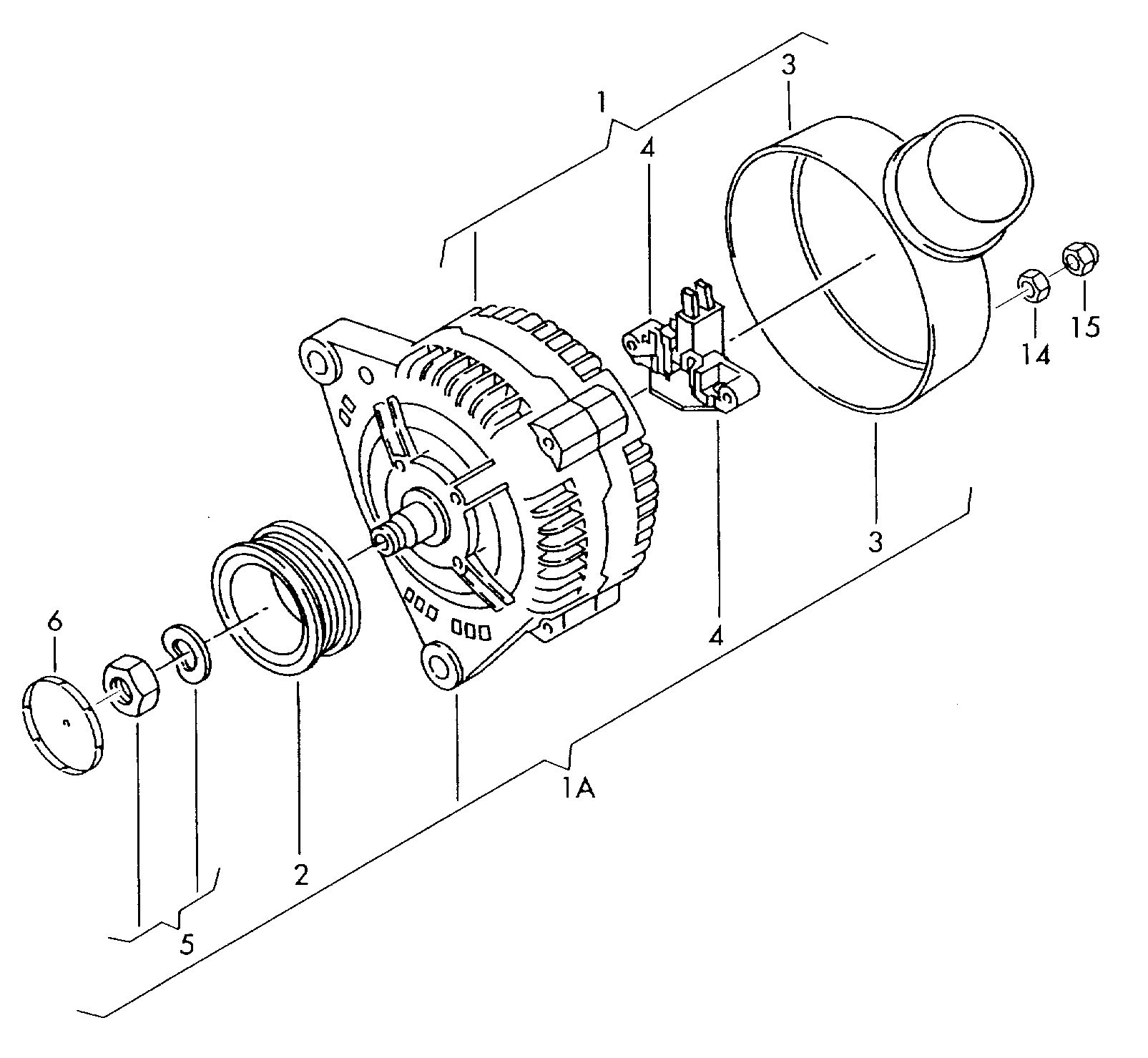 Prestolite Electric A1072V - Генератор mashina-shop.ru