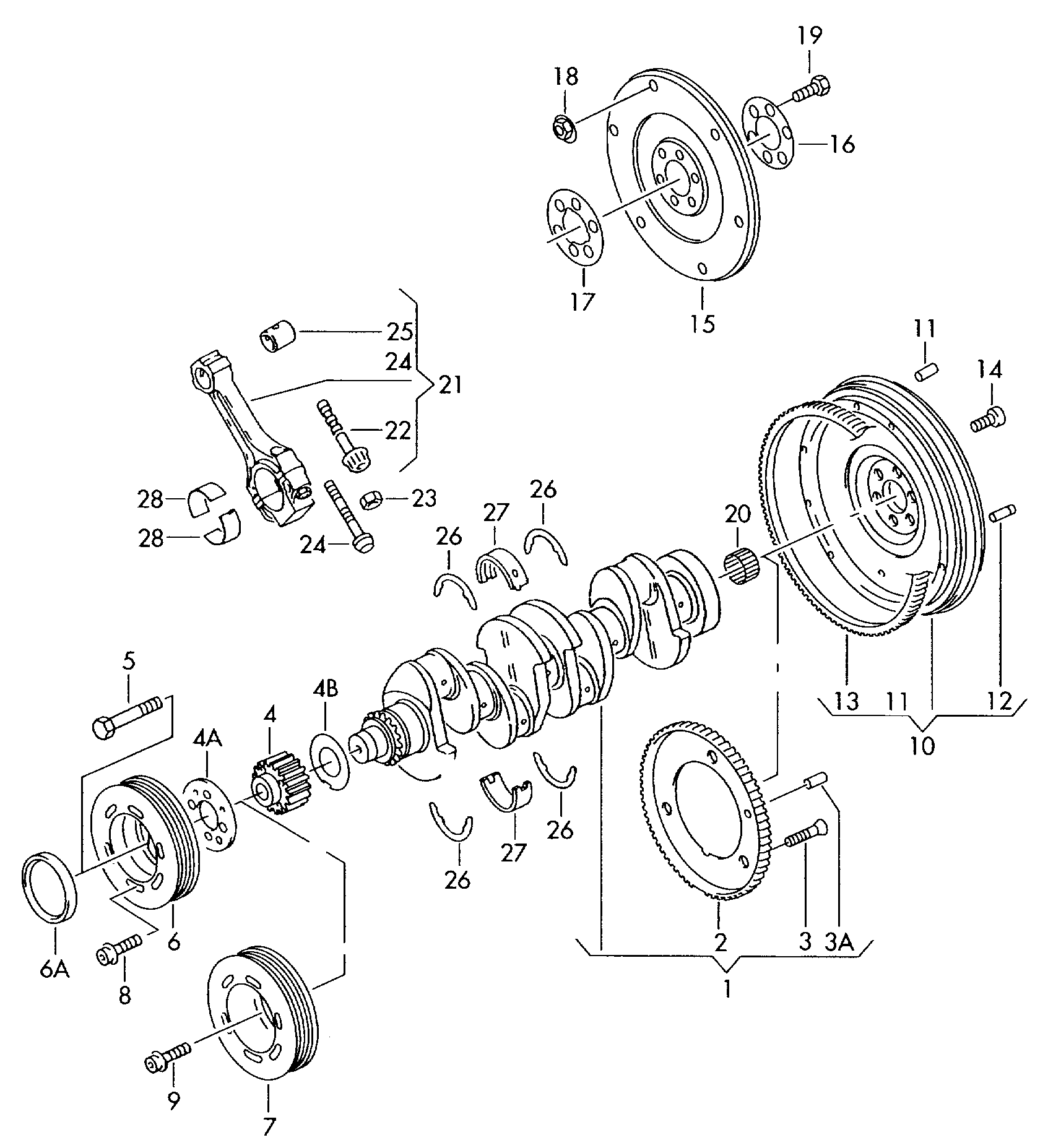 Gates TVD1040 - Шкив коленчатого вала mashina-shop.ru