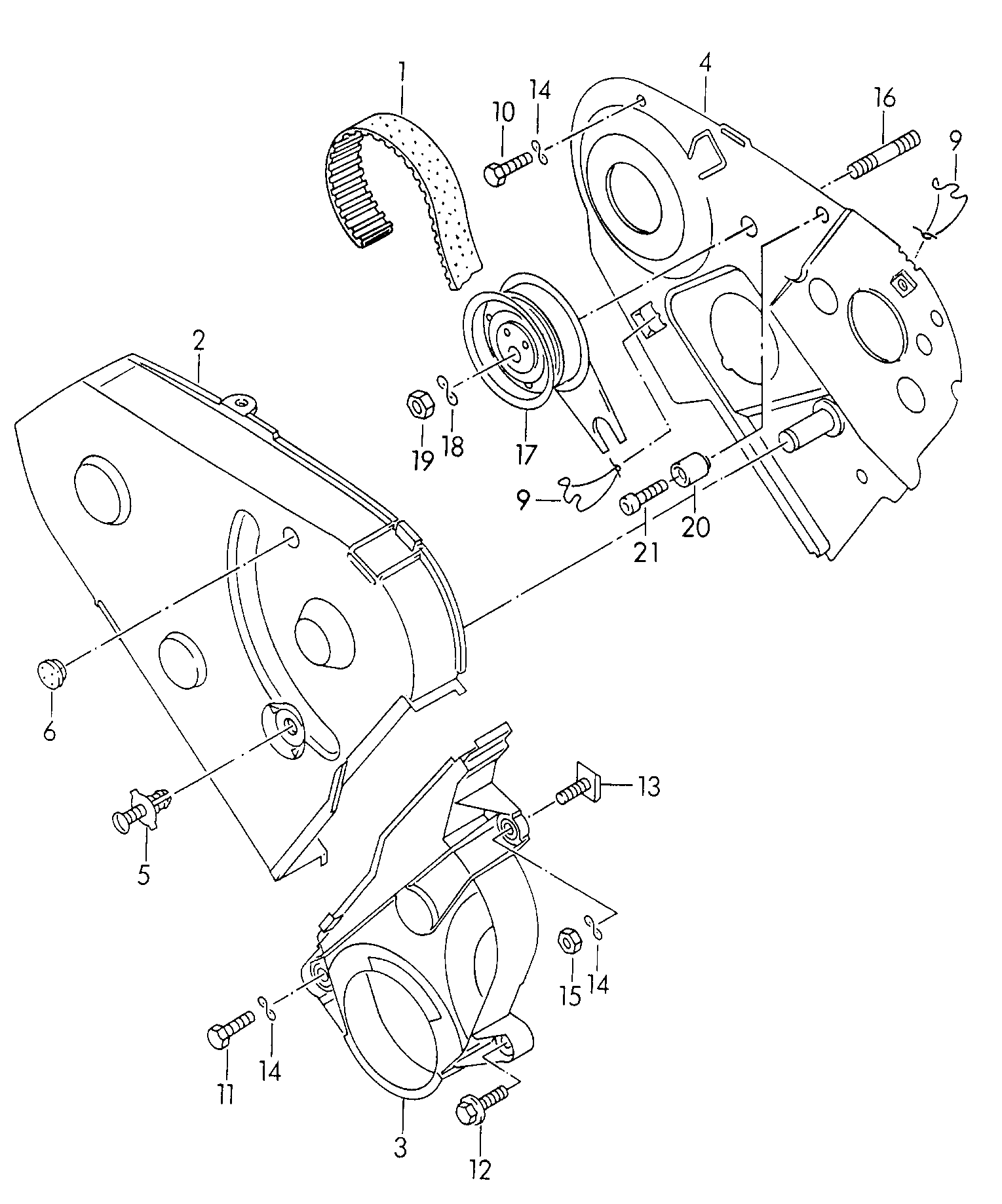 BOSCH 1 987 949 473 - Зубчатый ремень ГРМ mashina-shop.ru